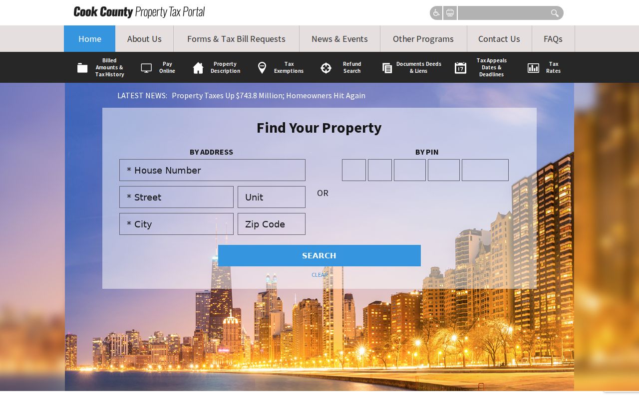 Park Ridge previous residents property information search